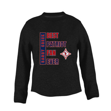 Sandy Creek Patriots Best Patriot Fan Women's Sweatshirt