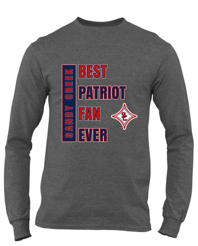 Sandy Creek Patriots Best Patriot Fan Men's Premium LS T-Shirt