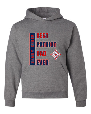 Sandy Creek Patriots Best Patriot Dad Men's Premium Hoodie