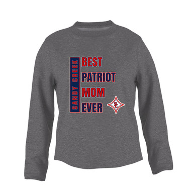 Sandy Creek Patriots Best Patriot Mom Women's Sweatshirt