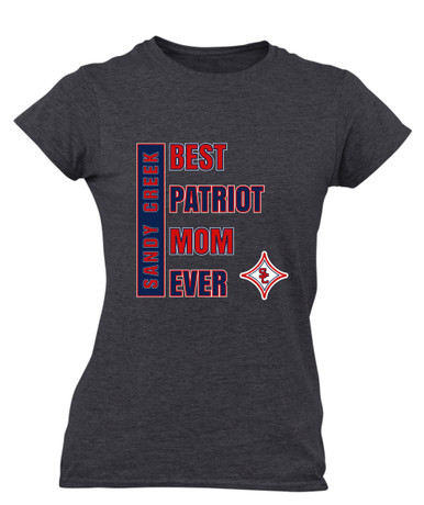 Sandy Creek Patriots Best Patriot Mom Women's Premium SS T-Shirt