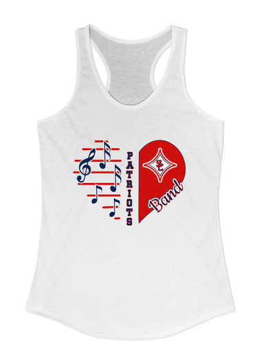 Sandy Creek Patriots Heart Band Women's Tank Top
