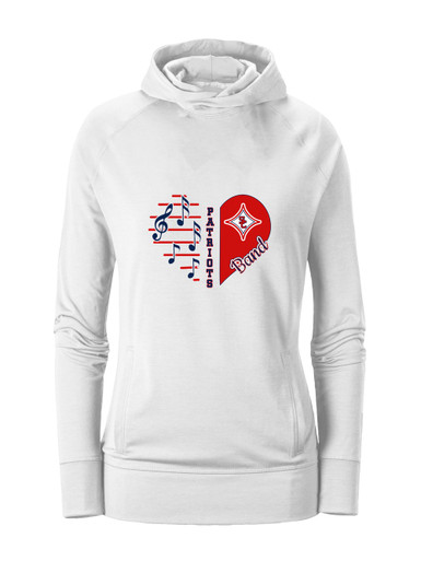 Sandy Creek Patriots Heart Band Women's Hoodie