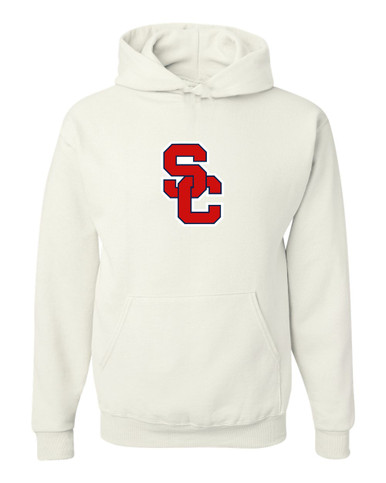 Sandy Creek Patriots SC Script Mascot #1 Men's Premium Hoodie