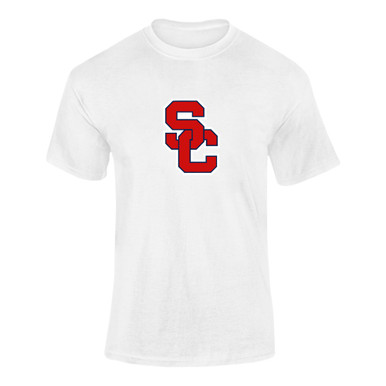 Sandy Creek Patriots SC Script Mascot #1 Men's Premium SS T-Shirt