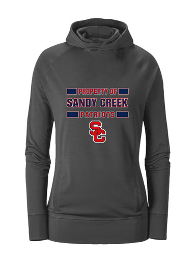 Sandy Creek Patriots SC Script Property Of Women's Hoodie