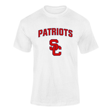 Sandy Creek Patriots SC Script Mascot #6 Men's Premium SS T-Shirt