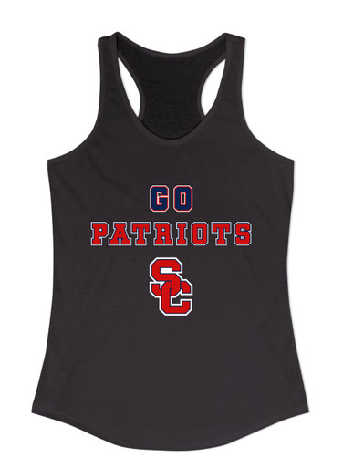 Sandy Creek Patriots SC Script Go Team Women's Tank Top