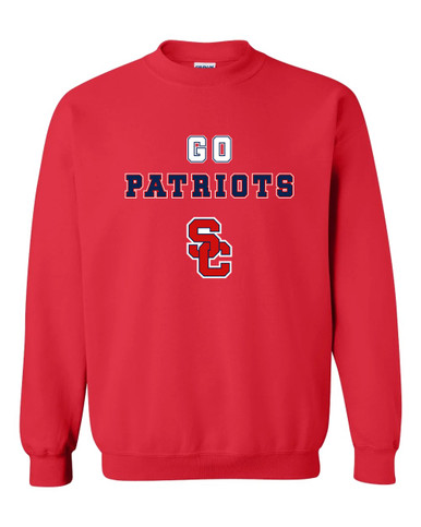 Sandy Creek Patriots SC Script Go Team Men's Sweatshirt