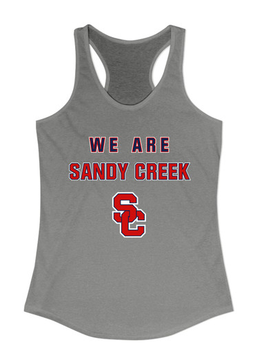 Sandy Creek Patriots SC Script We Are Women's Tank Top