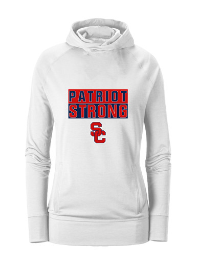Sandy Creek Patriots SC Script Strong #1 Women's Hoodie