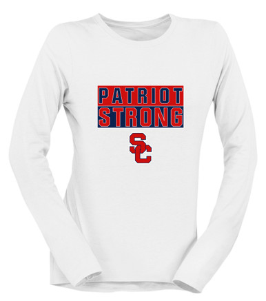 Sandy Creek Patriots SC Script Strong #1 Women's Premium LS T-Shirt