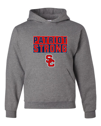 Sandy Creek Patriots SC Script Strong #1 Men's Premium Hoodie