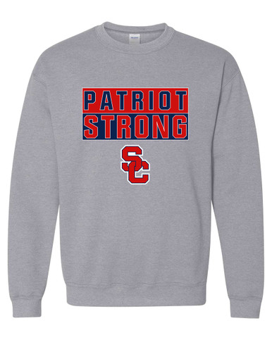 Sandy Creek Patriots SC Script Strong #1 Men's Sweatshirt