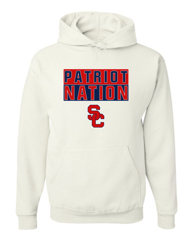 Sandy Creek Patriots SC Script Nation #1 Men's Premium Hoodie