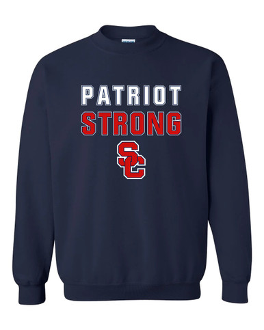 Sandy Creek Patriots SC Script Strong #2 Men's Sweatshirt