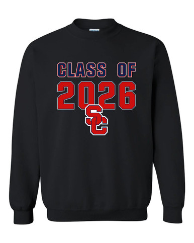 Sandy Creek Patriots SC Script Class of 2026 Men's Sweatshirt