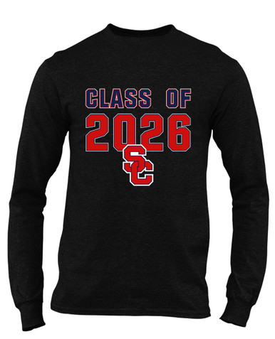 Sandy Creek Patriots SC Script Class of 2026 Men's Premium LS T-Shirt