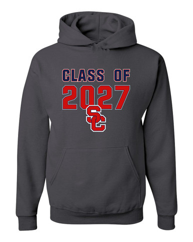Sandy Creek Patriots SC Script Class of 2027 Men's Premium Hoodie