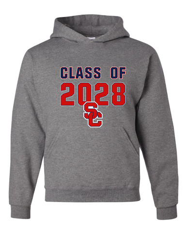 Sandy Creek Patriots SC Script Class of 2028 Men's Premium Hoodie