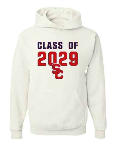 Sandy Creek Patriots SC Script Class of 2029 Men's Premium Hoodie