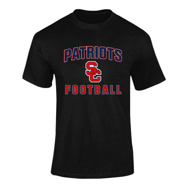 Sandy Creek Patriots SC Script Football #1 Men's Premium SS T-Shirt