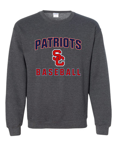 Sandy Creek Patriots SC Script Baseball #1 Men's Sweatshirt