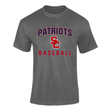 Sandy Creek Patriots SC Script Baseball #1 Men's SS T-Shirt