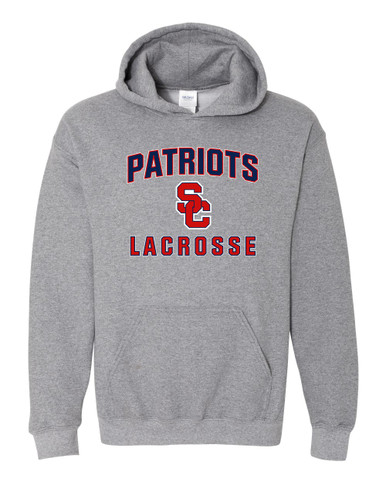 Sandy Creek Patriots SC Script Lacrosse Men's Hoodie