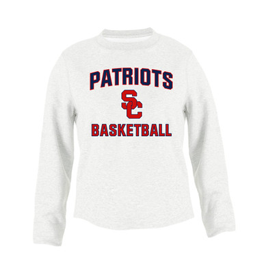Sandy Creek Patriots SC Script Basketball #1 Men's Sweatshirt