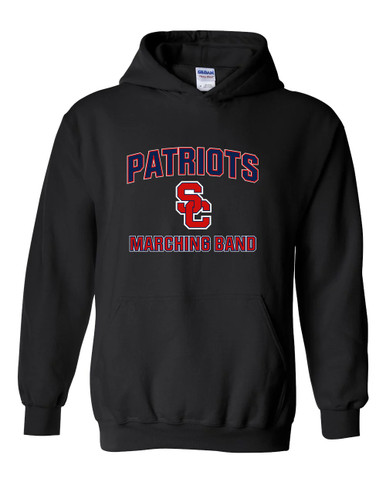 Sandy Creek Patriots SC Script Marching Band Men's Hoodie