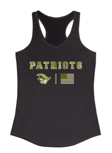 Independence Patriots Camo Flag Women's Tank Top