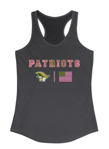 Independence Patriots Pink Camo Flag Women's Tank Top