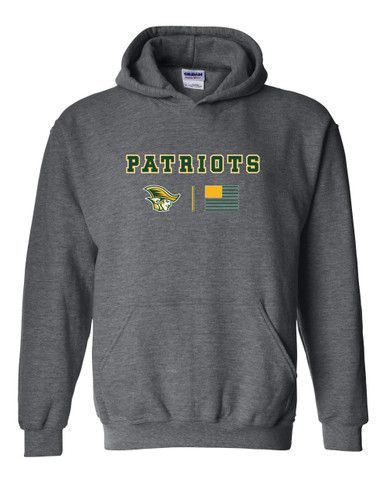 Independence Patriots Team Colors Flag Men's Hoodie