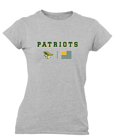 Independence Patriots Team Colors Flag Women's Premium SS T-Shirt