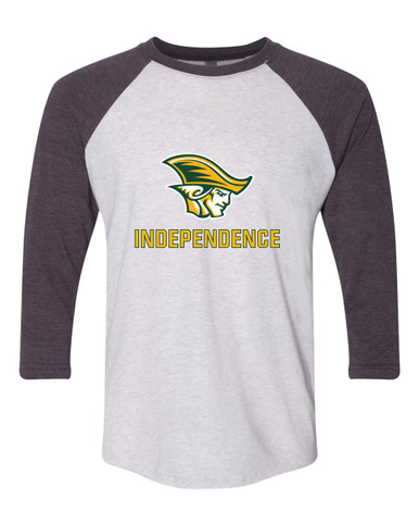 Independence Patriots Mascot #2 Women's Baseball T-Shirt