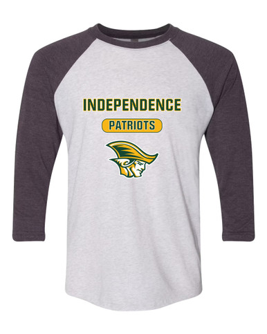 Independence Patriots Mascot #3 Men's Baseball T-Shirt