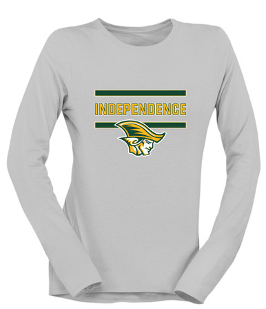 Independence Patriots Mascot #4 Women's LS T-Shirt