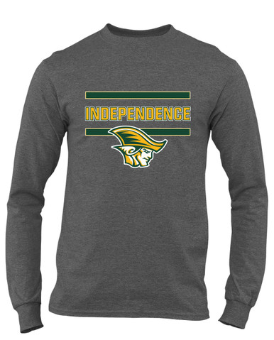 Independence Patriots Mascot #4 Men's LS T-Shirt