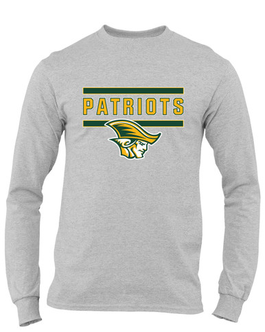 Independence Patriots Mascot #5 Men's LS T-Shirt