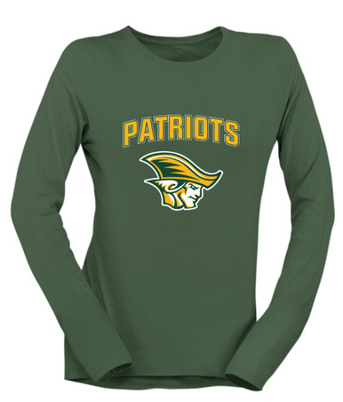 Independence Patriots Mascot #6 Women's LS T-Shirt