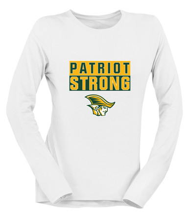 Independence Patriots Strong #1 Women's LS T-Shirt