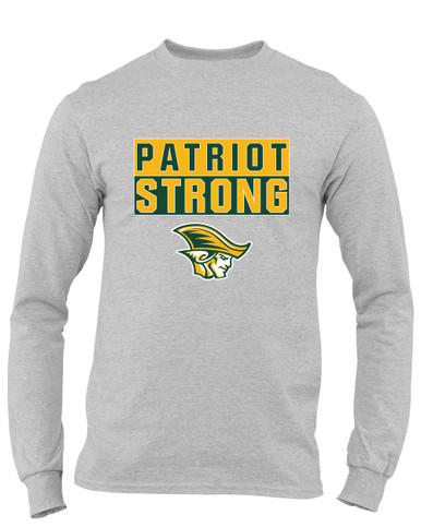 Independence Patriots Strong #1 Men's LS T-Shirt