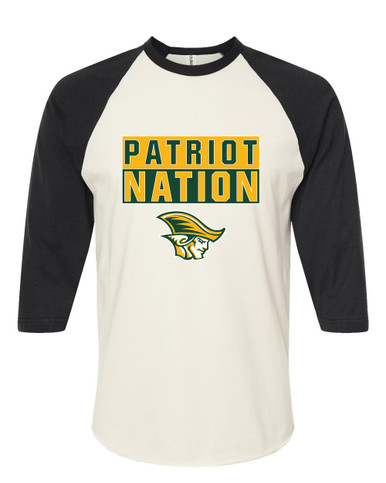 Independence Patriots Nation #1 Men's Baseball T-Shirt