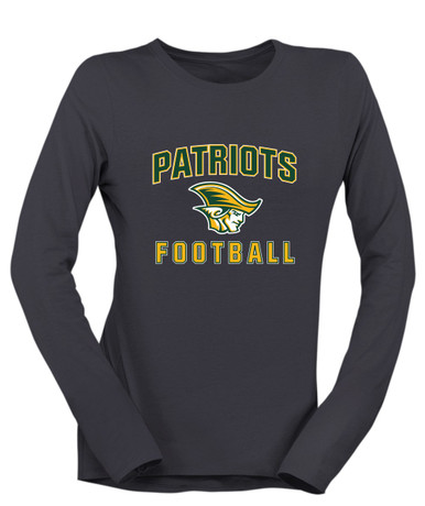 Independence Patriots Football #1 Women's LS T-Shirt