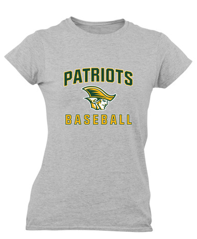 Independence Patriots Baseball #1 Women's Premium SS T-Shirt