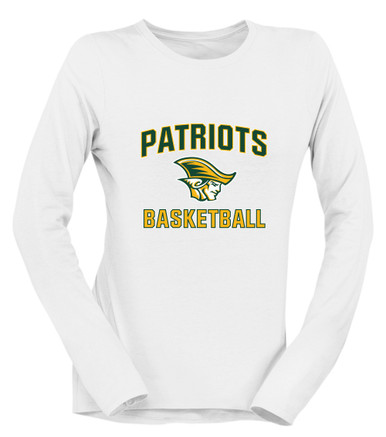 Independence Patriots Basketball #1 Women's Premium LS T-Shirt
