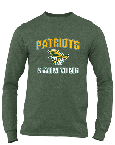 Independence Patriots Swimming Men's Premium LS T-Shirt