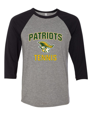 Independence Patriots Tennis Women's Baseball T-Shirt