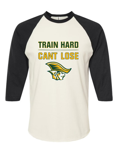 Independence Patriots Train Hard, Can't Lose Men's Baseball T-Shirt
